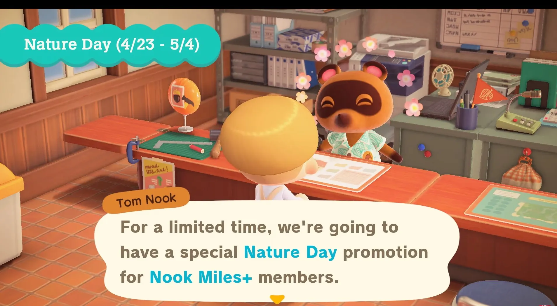 Animal Crossing: New Horizons עדכון חינם ב