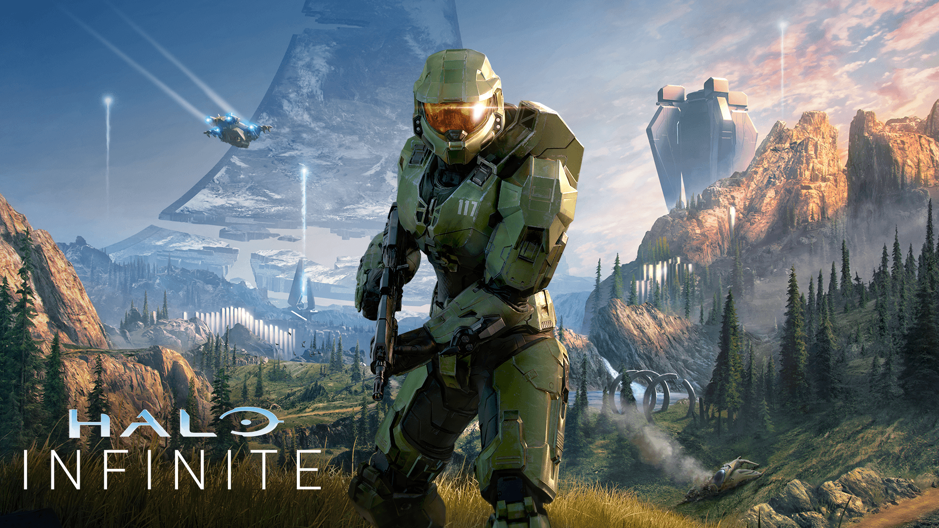 New Halo Infinite key art מציגה לראשונה את הוו גרפל לפי שמועות, מיצב חדש של Halo