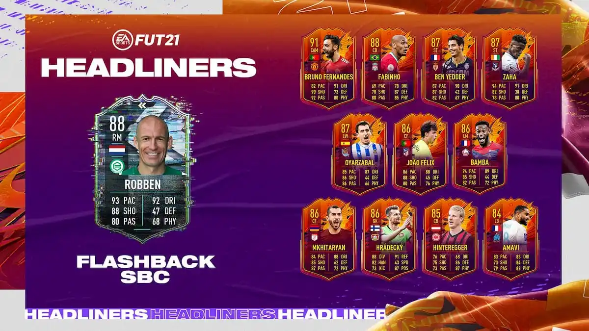 FIFA 21: כיצד להשלים Flashback Arjen Robben SBC 