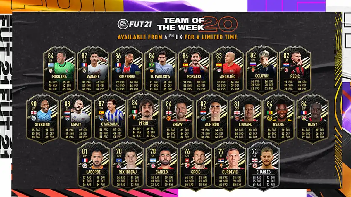 FIFA 21 Ultimate Team ToTW: שבוע 20 (10 בפברואר)