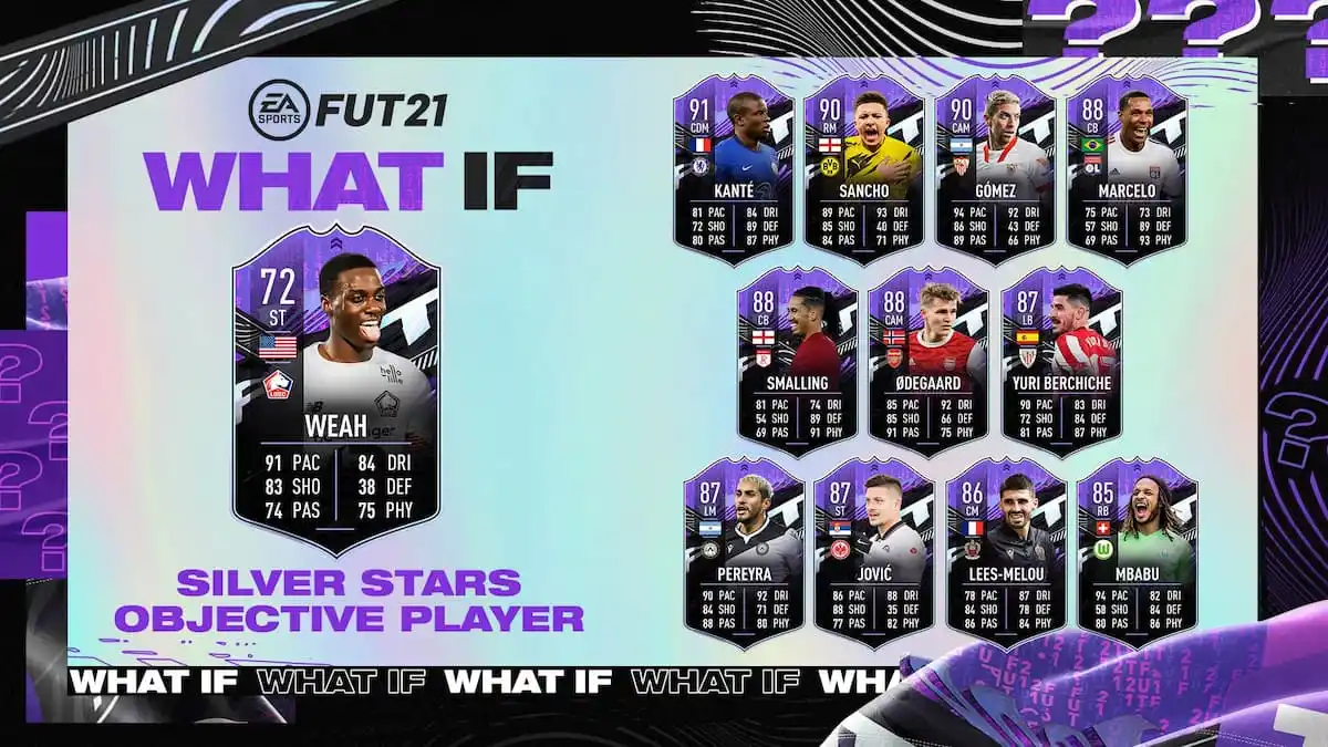 FIFA 21: איך להשלים את FUT Silver Stars What If Timothy Weah Objectives