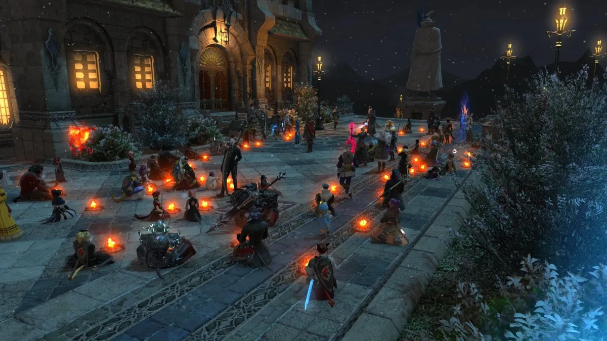 שחקני Final Fantasy XIV מקיימים Vigils במשחק עבור השחקן המנוח, סטיבן קריצ'לו