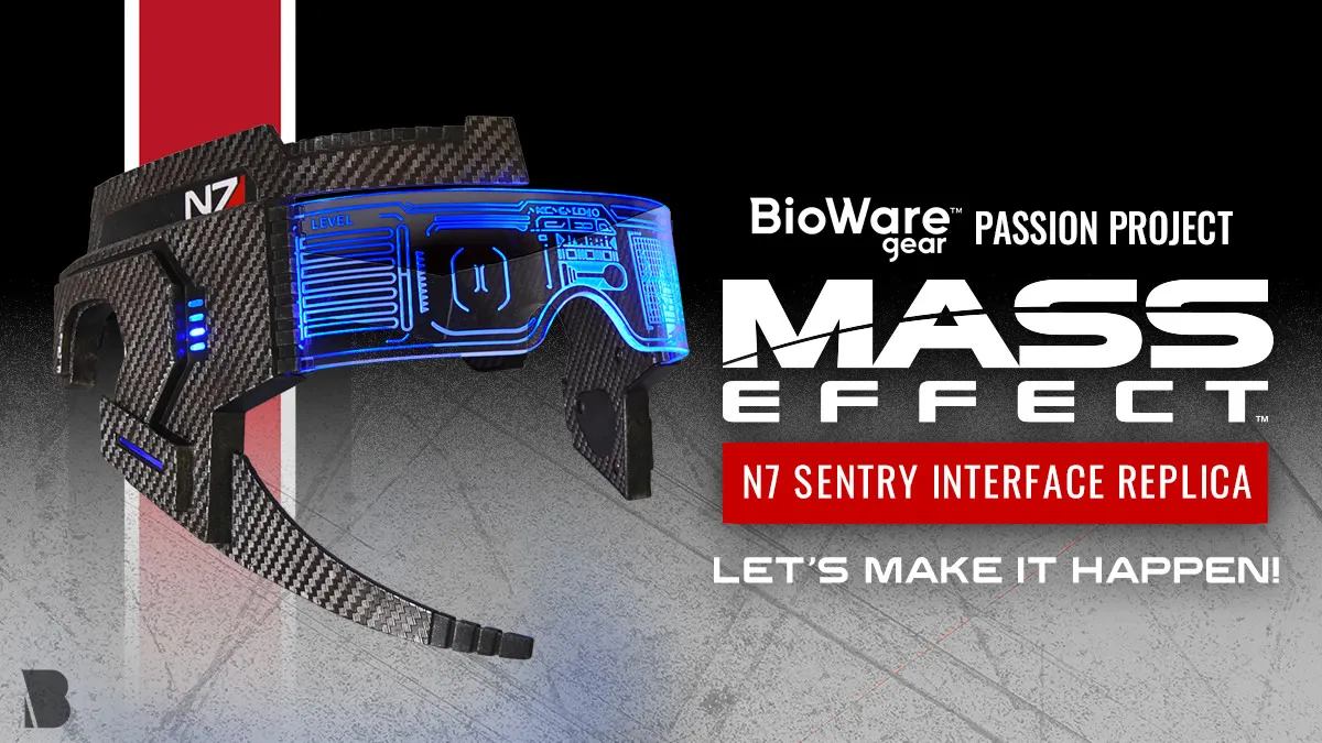 BioWare מכריזה על אוזניות העתק N7 Sentry Interface מבית Mass Effect