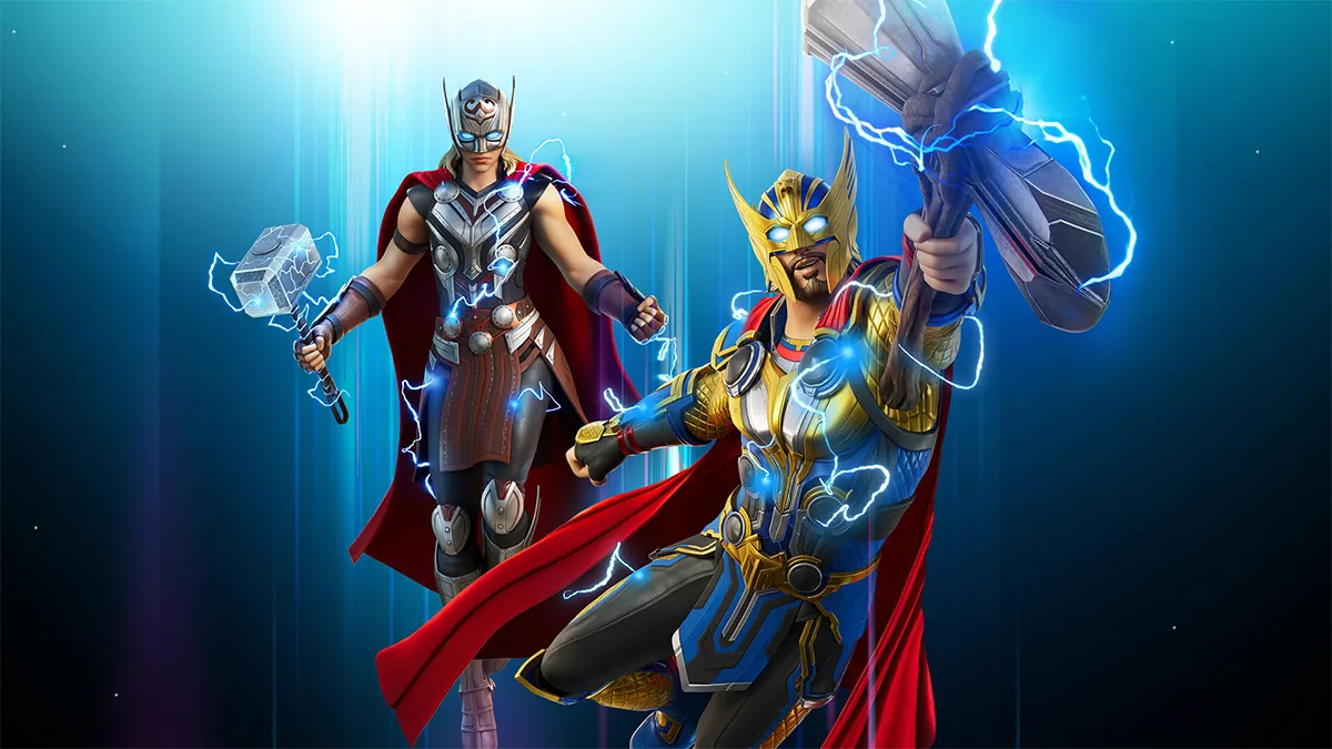 Fortnite מוסיף שני סקינים אדירים של Thor: Love and Thunder